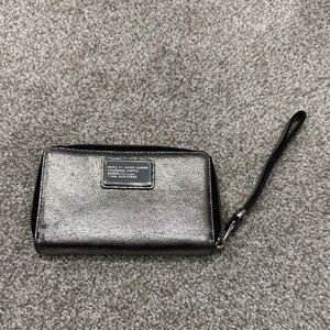 Marc by Marc Jacobs Shimmering Silver Wristlet